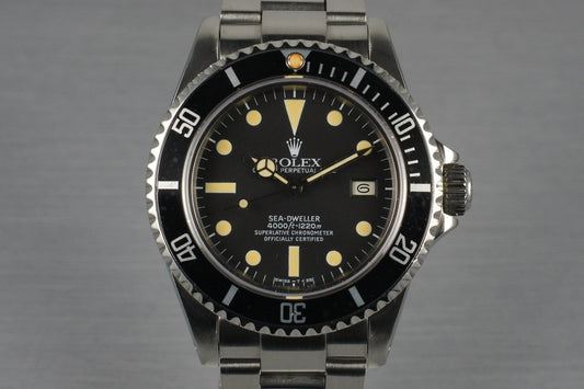 1981 Rolex Sea-Dweller 16660