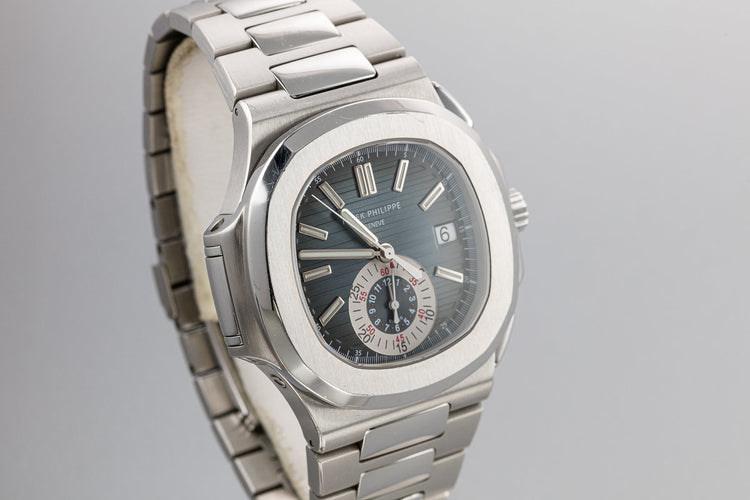 2008 Patek Philippe Nautilus Chronograph 5980 with Box and Papers