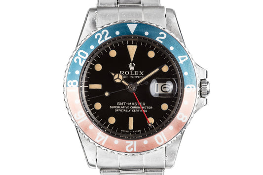 1966 Rolex GMT-Master 1675 Gilt Dial