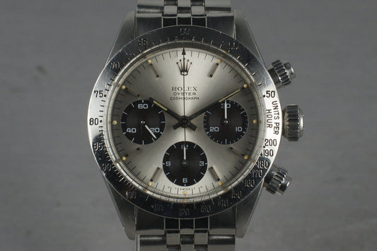 1975 Rolex Daytona 6265 Silver Sigma Dial