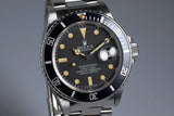 1983 Rolex Submariner 16800 with Box and Papers