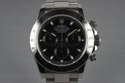 2011 Rolex Daytona 116520 with Box and Papers