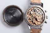1960's Heuer Autavia Chronograph Black 2 Register Dial