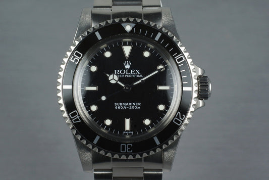 1982 Rolex Submariner 5513