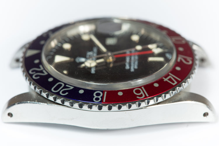 1985 Rolex GMT-Master 16750 "Pepsi" Glossy Dial with Creamy, WG Surround Lume