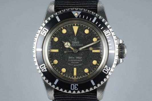 1965 Tudor Submariner 7928 Gilt Chapter Ring Dial