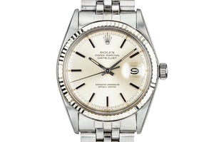 1969 Rolex DateJust 1601 Silver Dial