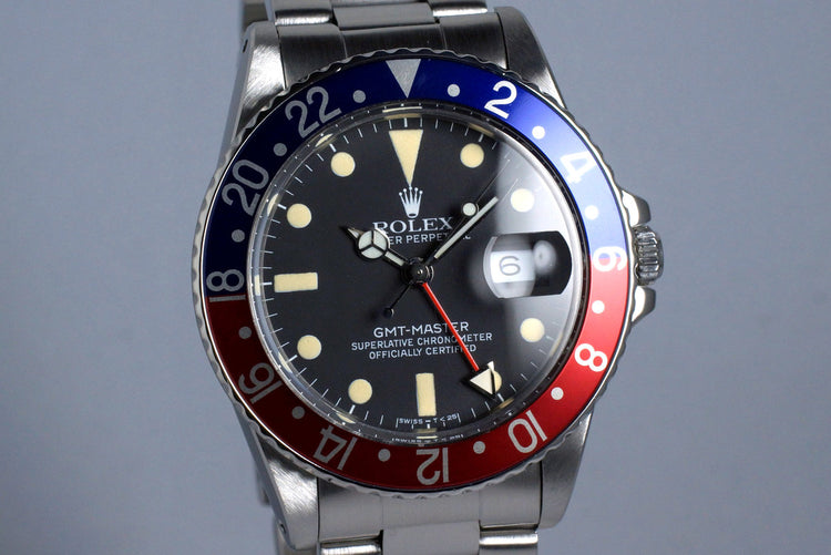 1981 Rolex GMT 16750 Matte Dial