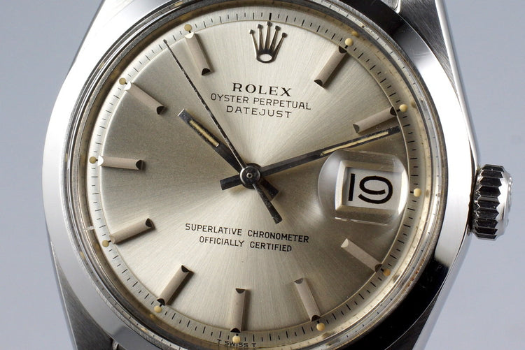 1970 Rolex DateJust 1600 with Box and Papers