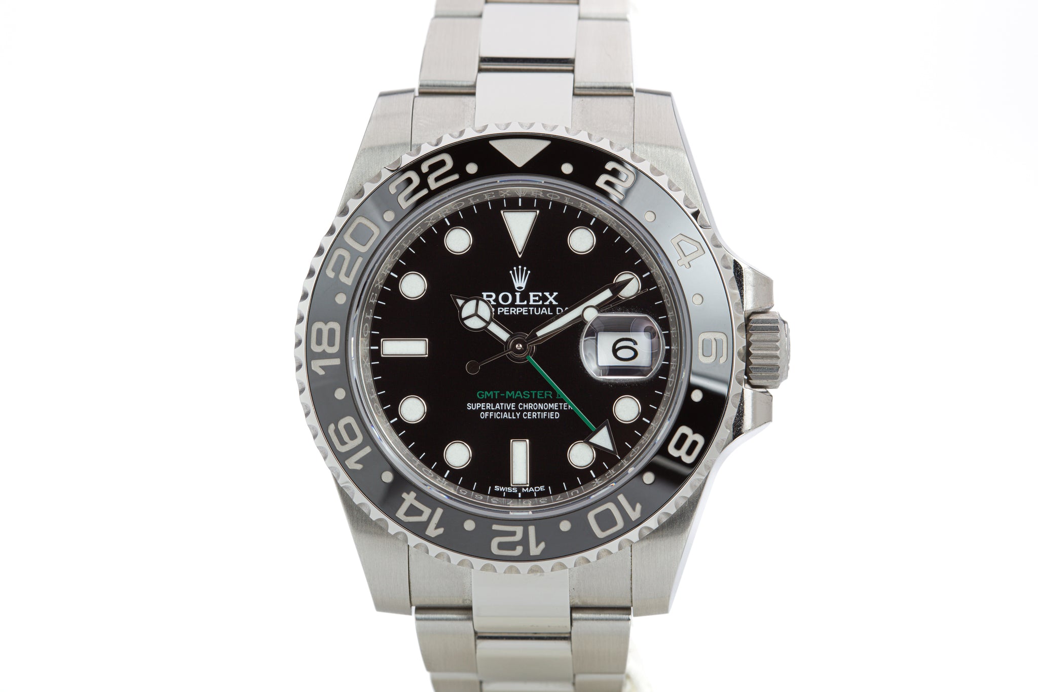 forestille manuskript Skadelig HQ Milton - 2018 Rolex GMT-Master II 116710LN with Box, Card & Chronotag,  Inventory #A4994, For Sale