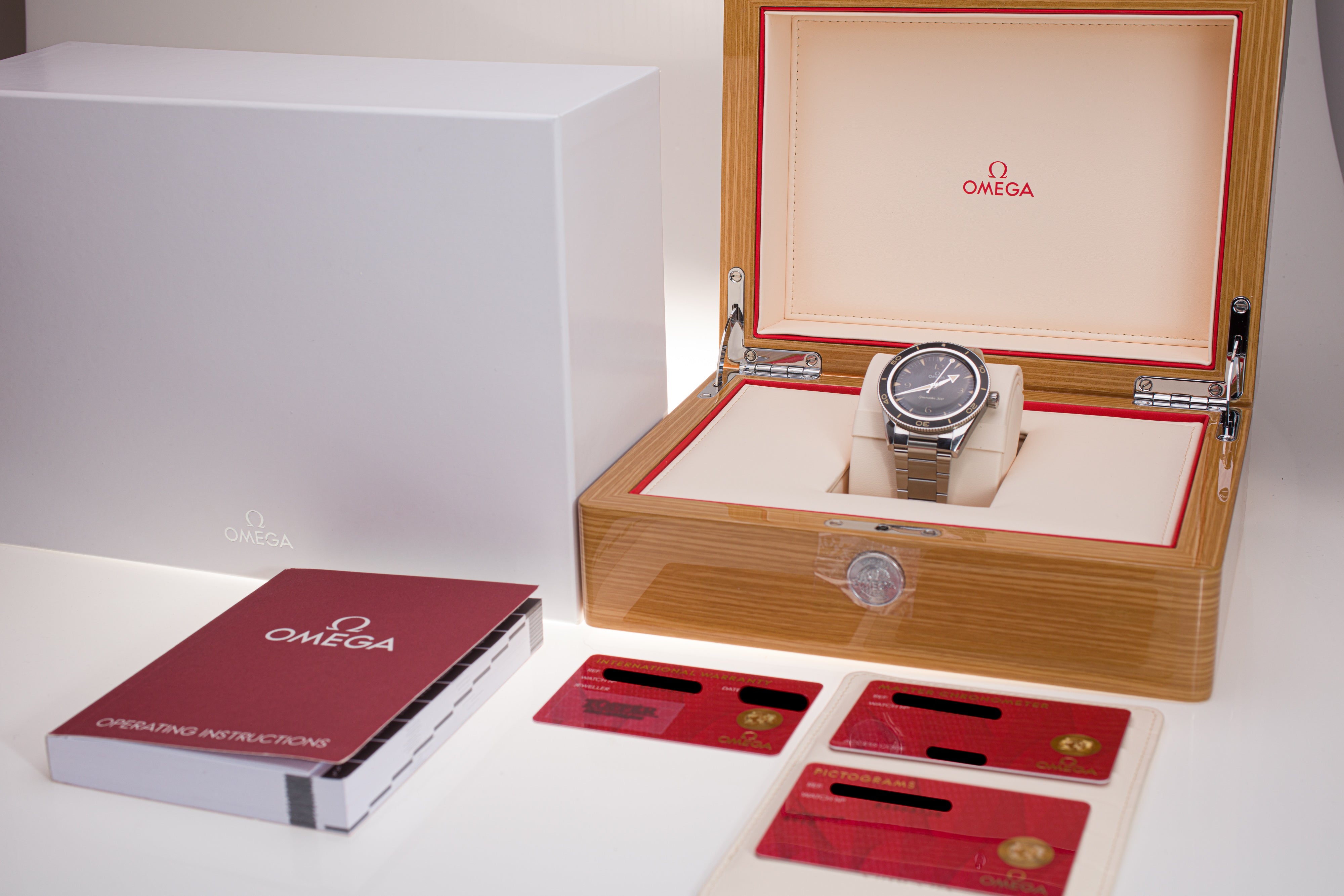 HQ Milton - 2021 Omega Seamaster 300 #23430412101001 Box