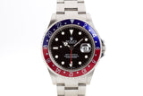 2006 Unpolished Rolex GMT Master 16710 Pepsi bezel