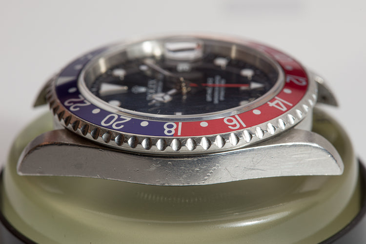 2006 Unpolished Rolex GMT Master 16710 Pepsi bezel