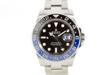 2014 Rolex GMT Master II  116710BLNR Batman