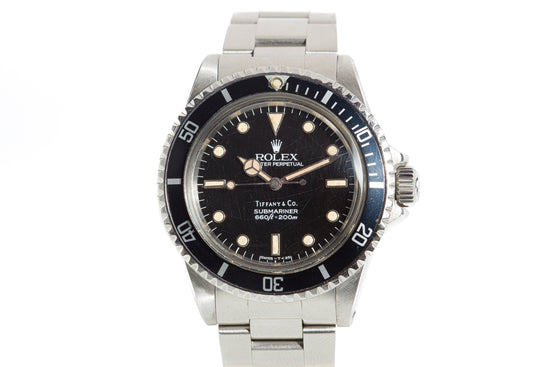 Rolex submariner 2024 tiffany & co