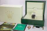 2008 Rolex Green Anniversary Submariner 16610LV Box, Card, Booklets, Hangtag