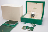 2022 Rolex Datejust 126200 Green Palm Motif Dial Box & Card