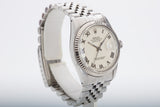 1987 Rolex 16014 Datejust Cream Roman Dial Jubilee Bracelet