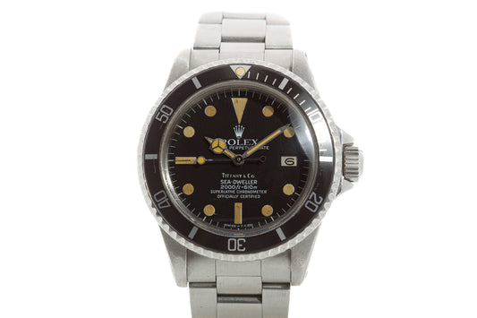 1981 Rolex Sea-Dweller 1665 "Tiffany & Co." Dial Creamy Lume & Hands