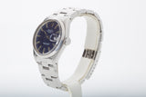 1971 Rolex Date 1500 Blue Mosaic Dial Smooth bezel & Oyster Bracelet
