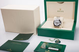 2022 Rolex Daytona 116500LN White Dial Stickers Box, Card, Booklet Chrono Tag