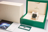 2018 Rolex Oyster Perpetual Milgauss 116400GV Box, Card, RSC & Service Papers