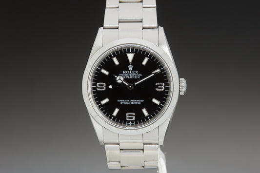 1999 Rolex Explorer 14270  Swiss Only Dial