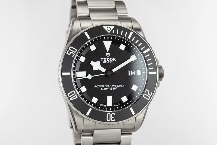 2016 Tudor Pelagos 25500TN Black Dial with Box and Papers