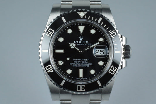 2010 Rolex Submariner 116610 with Box and Papers