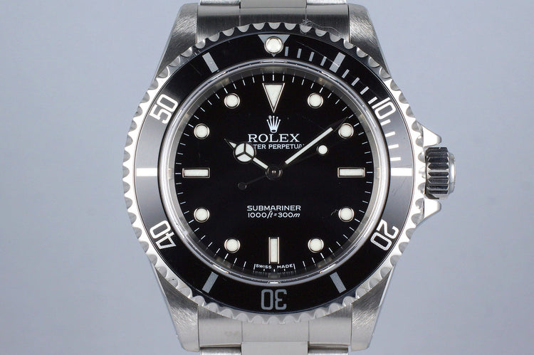 2005 Rolex Submariner 14060M with Box and Papers