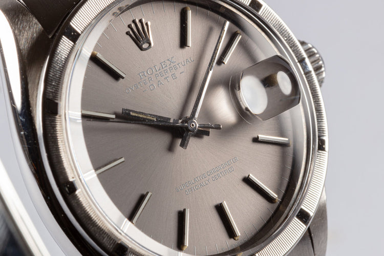 1967 Vintage Rolex Date 1501 Gray Dial