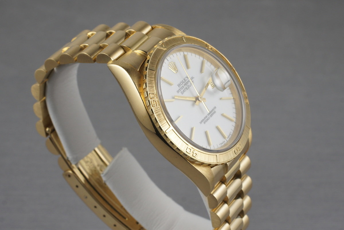 HQ Milton - 1980 Rolex YG Thunderbird 16258 with President