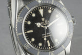 1957 Rolex Spider Dial Submariner 6536-1