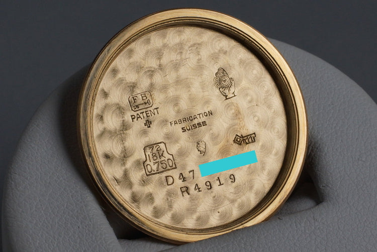1950’s Movado RG Triple Date 6362 Saudi Dial