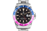 1966 Rolex GMT-Master 1675 with Fuchsia Bezel Insert