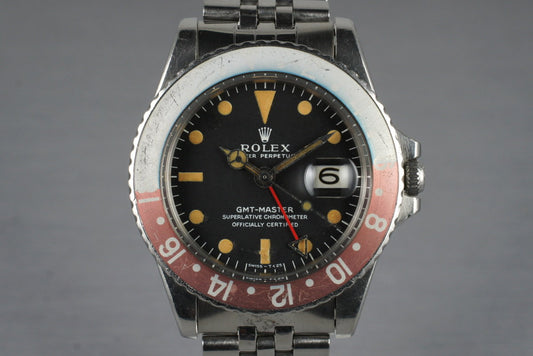 1968 Rolex GMT 1675 Mark I Dial
