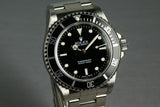 Rolex Submariner 14060 Z serial with box and Papers