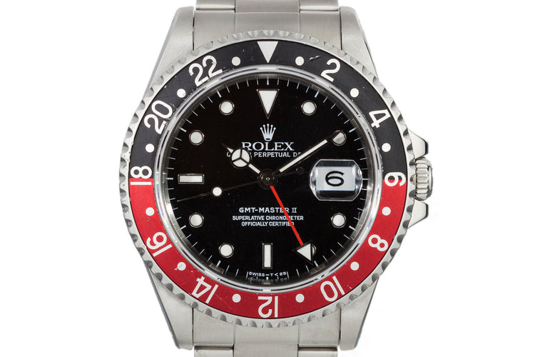 1990 Rolex GMT II 16710 with Coke Insert