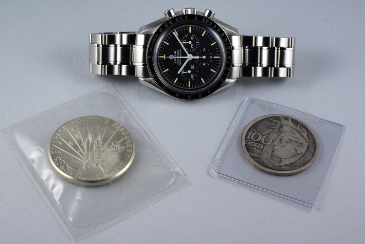 1996 Omega Speedmaster 3590.50 with Space Mission Coins