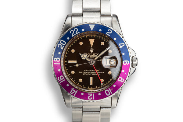 クワ HQ Milton - 1960 Rolex pointed Crown Guard GMT-Master 1675