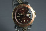 1970 Rolex Two Tone GMT 1675 Root Beer Dial