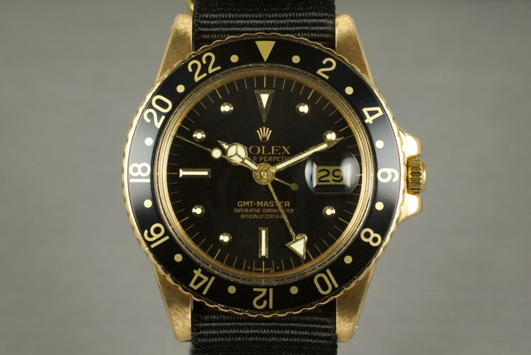 1979 Rolex YG GMT 1675