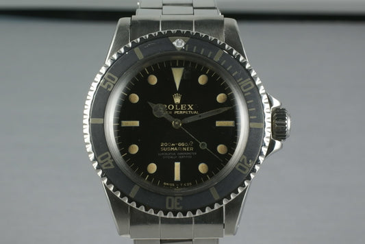 Rolex Gilt Submariner 5512 with 2 color Gilt Dial