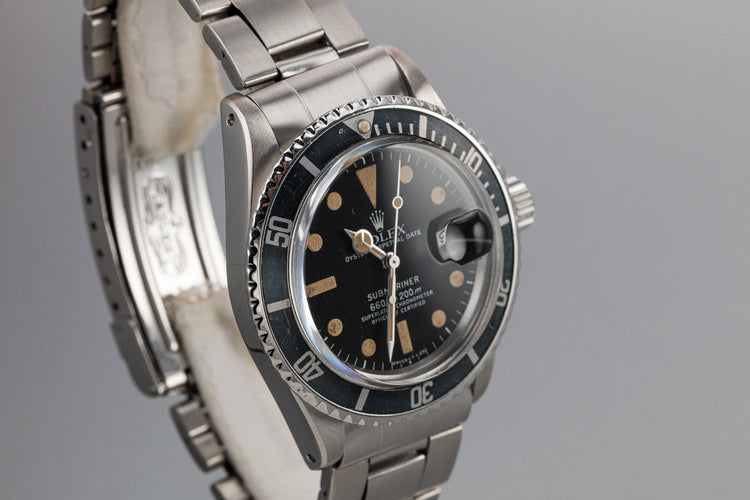 1975 Rolex Submariner 1680 with Mark 1 Dial