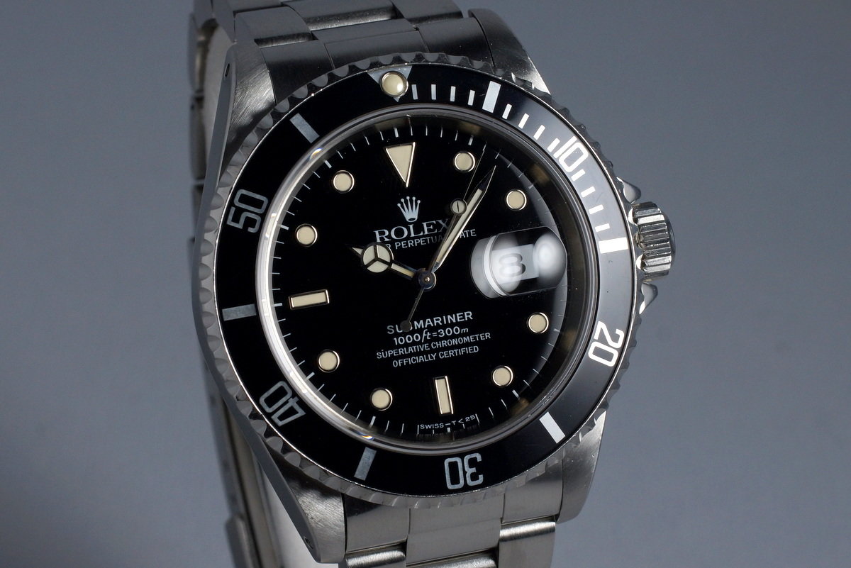 1994 rolex submariner 16610 Clearance
