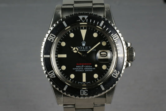 Rolex Red Submariner Ref: 1680 Mark IV