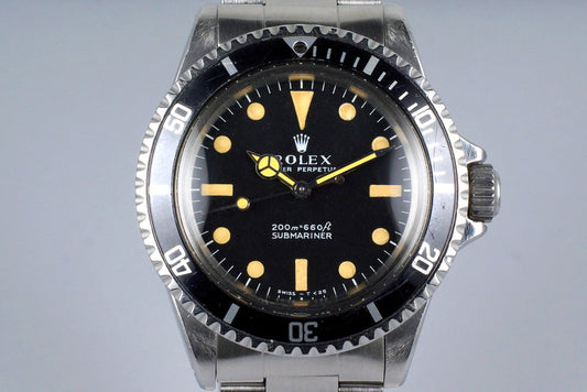 1967 Rolex Submariner 5513 Meters First