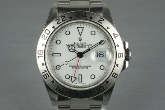1999 Rolex Explorer II 16570