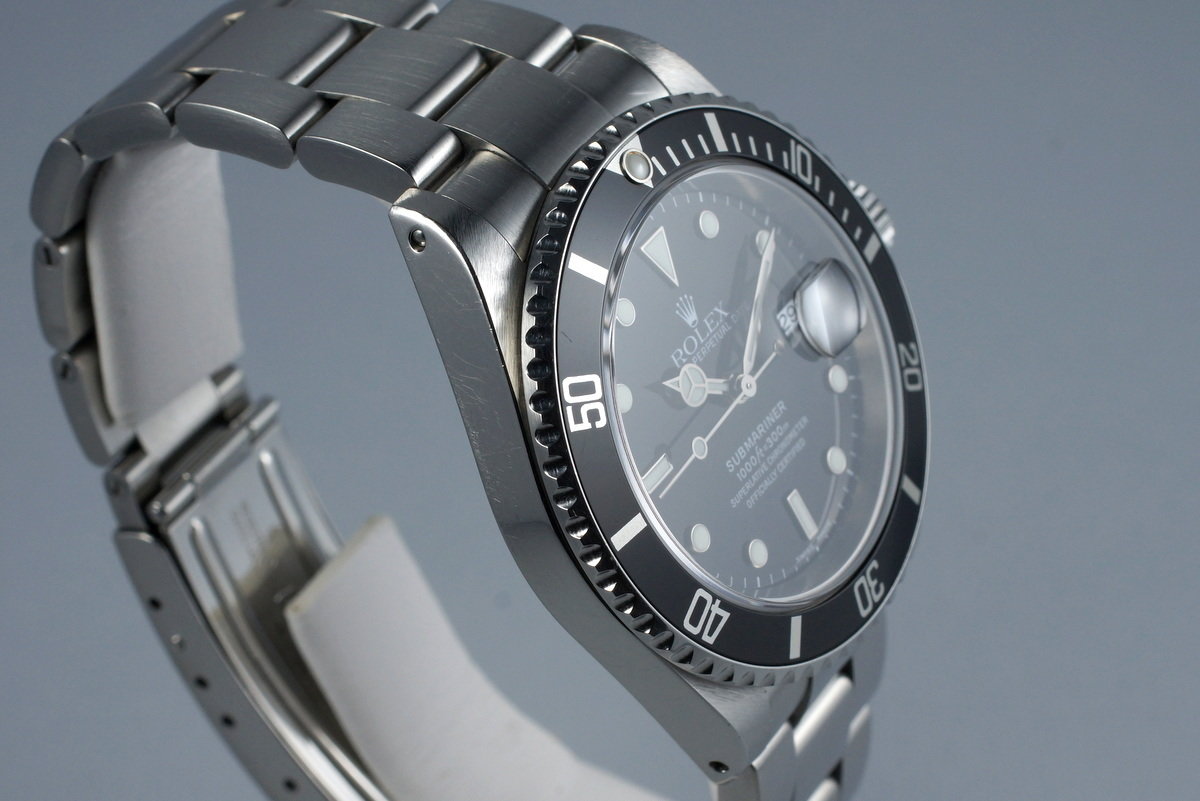 HQ Milton - 2002 Rolex Submariner 16610 with Box and Japanese