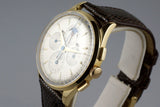 Vintage YG Universal Geneve Tri-Compax 57278 Triple Date Moonphase with Service Papers